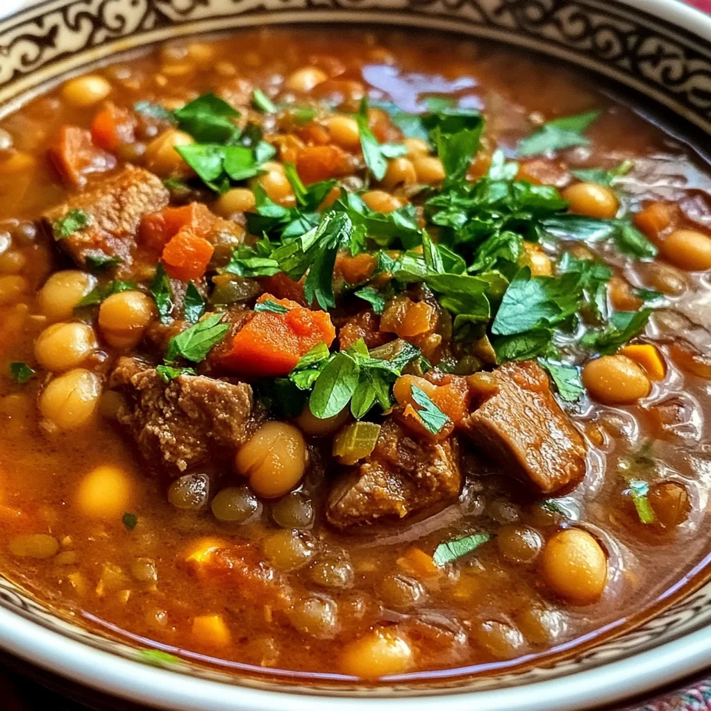 Authentic Moroccan Harira Soup Recipe