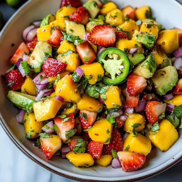 Avocado Mango Salad Recipe