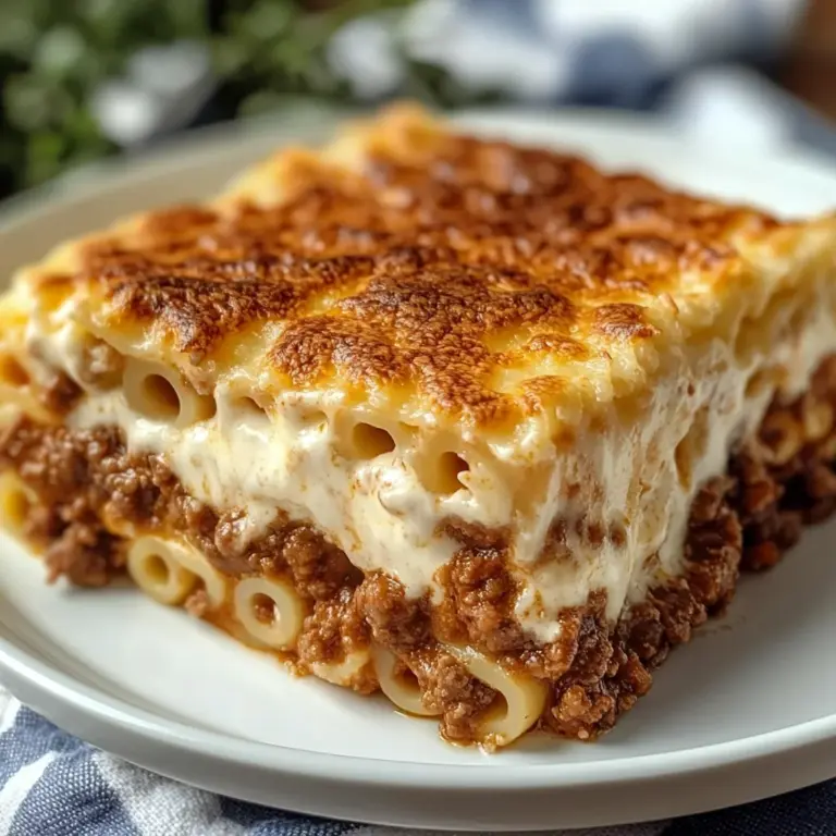 Best Traditional Greek Pastitsio