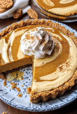 Biscoff Pumpkin Pie