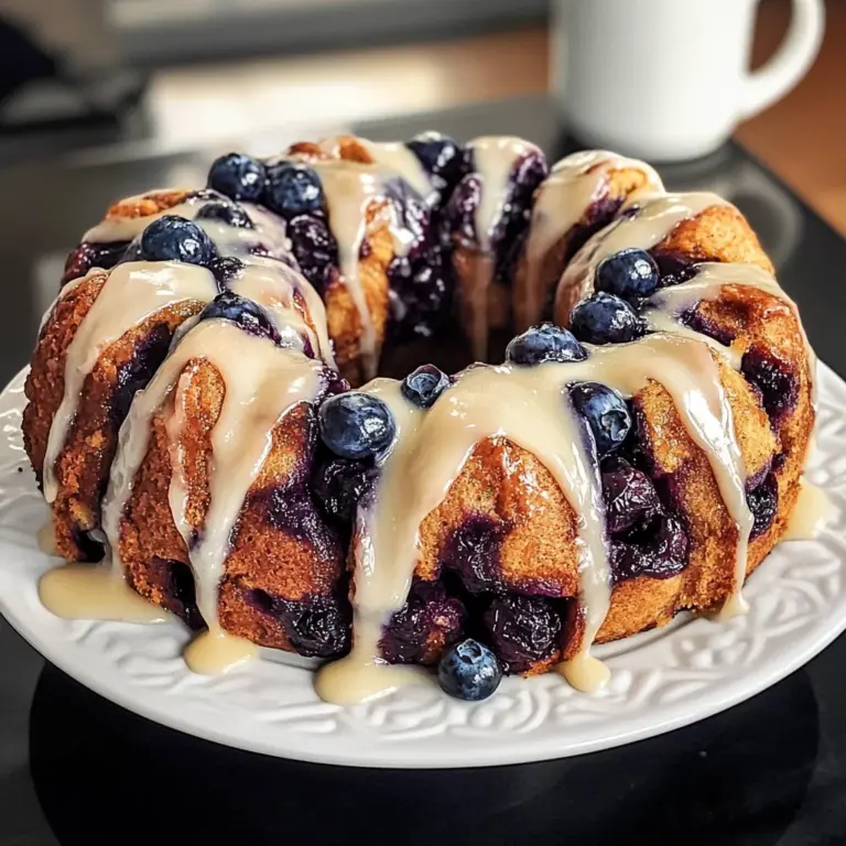Blueberry Monkey Bread