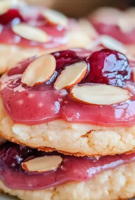 Cherry Almond Amish Sugar Cookies