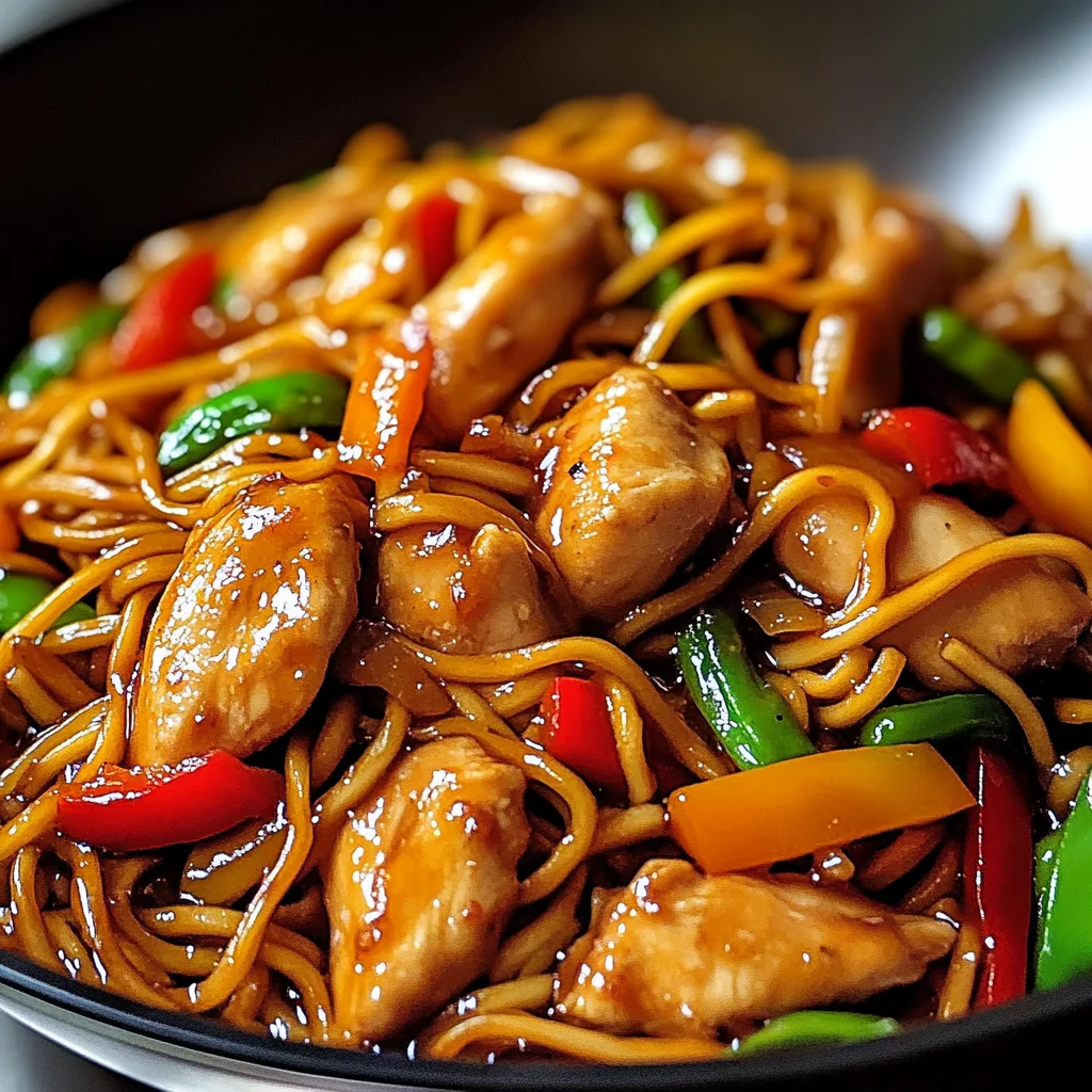 Chicken Lo Mein Recipe