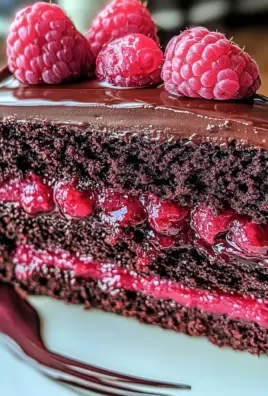 Chocolate Raspberry Cake