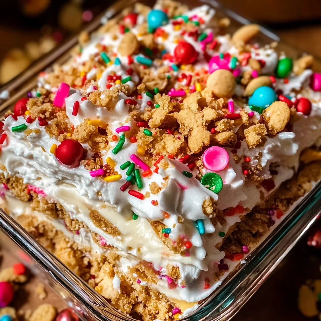 Christmas Cookie Lasagna Recipe