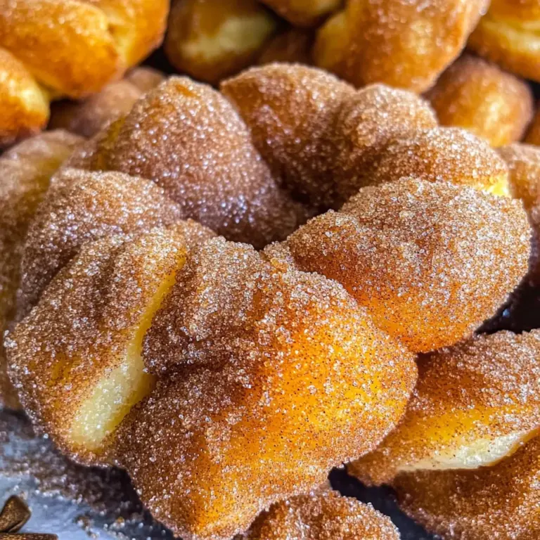 Cinnamon Sugar Twist Donuts
