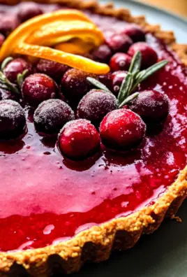 Cranberry Curd Tart Recipe