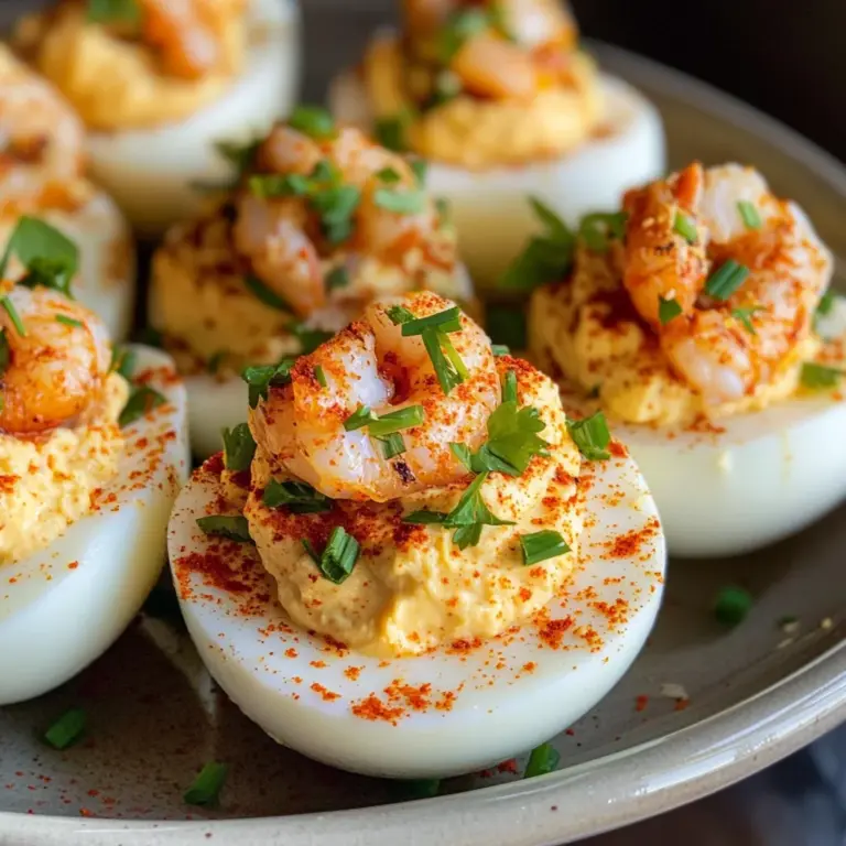 Crawfish Deviled Eggs Recipe