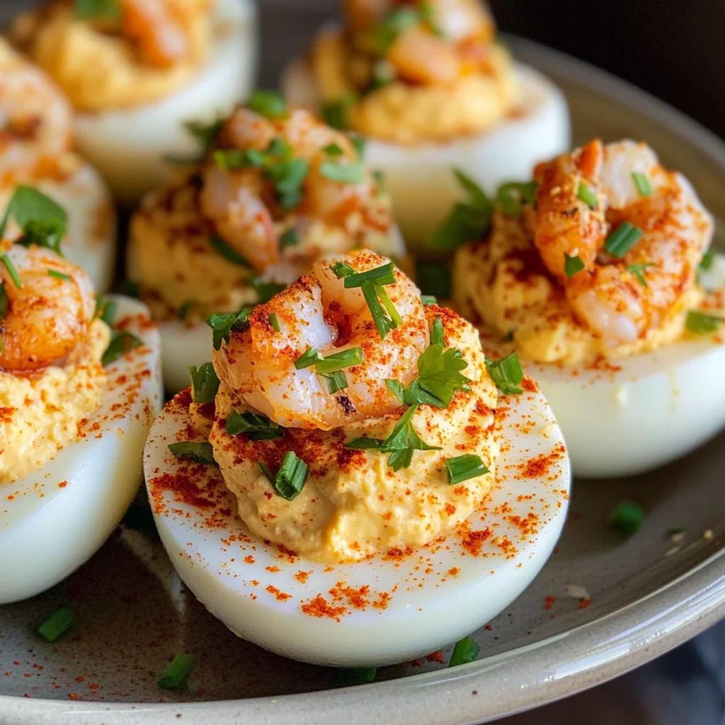 Crawfish Deviled Eggs Recipe