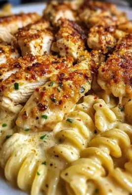 Creamy Cajun Garlic Chicken Rotini