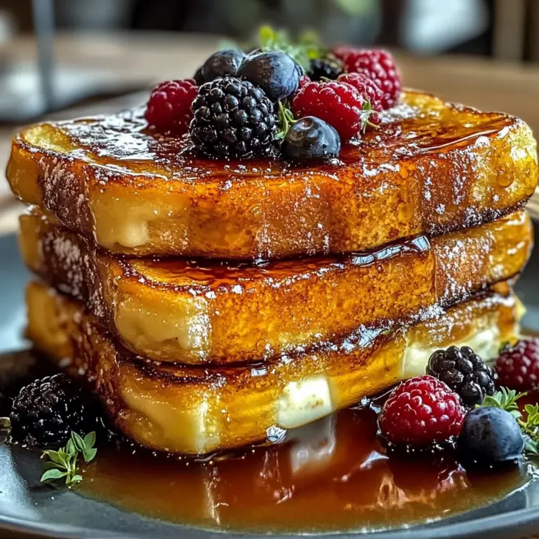Crème Brûlée French Toast