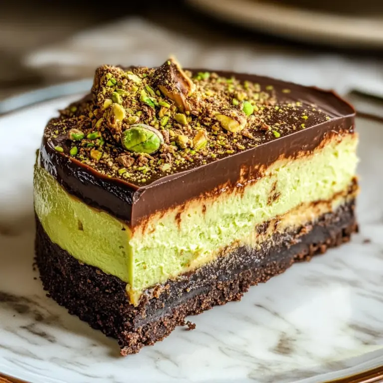 Dubai Chocolate Cheesecake