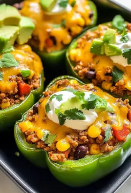Easy Taco Stuffed Peppers