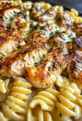 Garlic Butter Chicken Pasta with Velvety Sauce