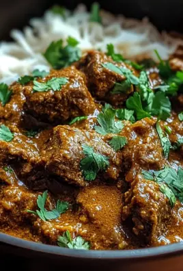 Heavenly Slow Cooker Indian Beef Curry for Cozy Nights
