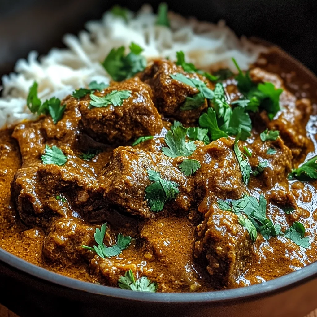 Heavenly Slow Cooker Indian Beef Curry for Cozy Nights