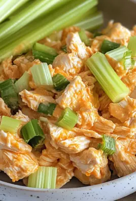 High Protein Buffalo Chicken Salad (Healthy, Easy)