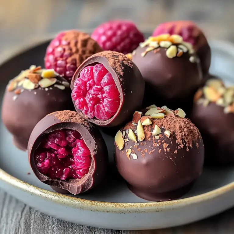 How to Make 7 Irresistible Chocolate Raspberry Truffles at Home