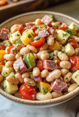 Italian Grinder Bean Salad