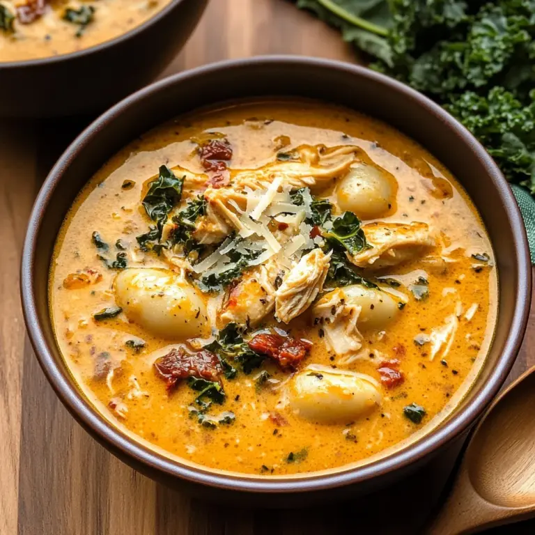 Marry Me’ Tuscan Chicken Gnocchi Soup