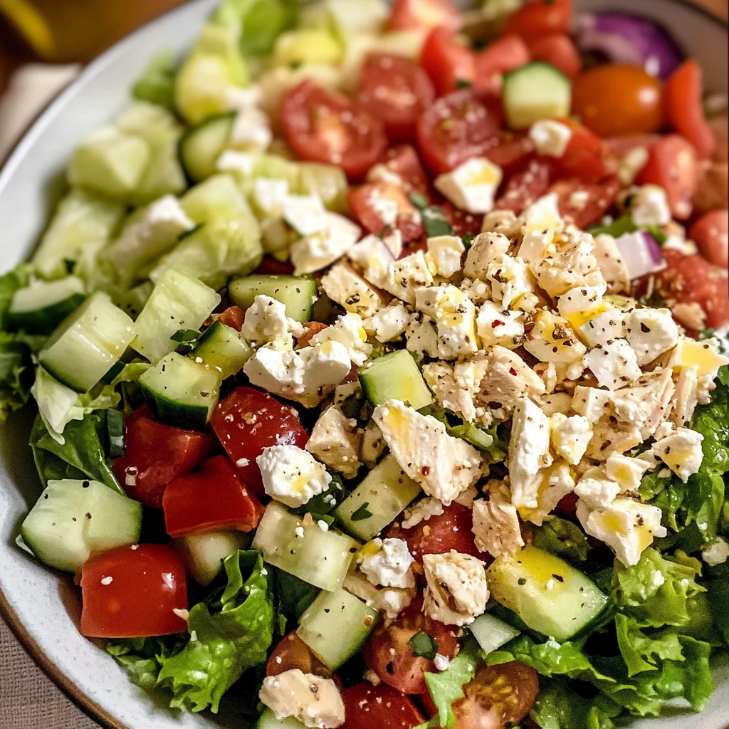 Mediterranean Chopped Salad