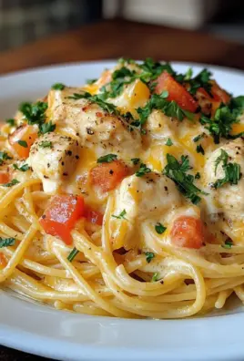Monterey Chicken Spaghetti