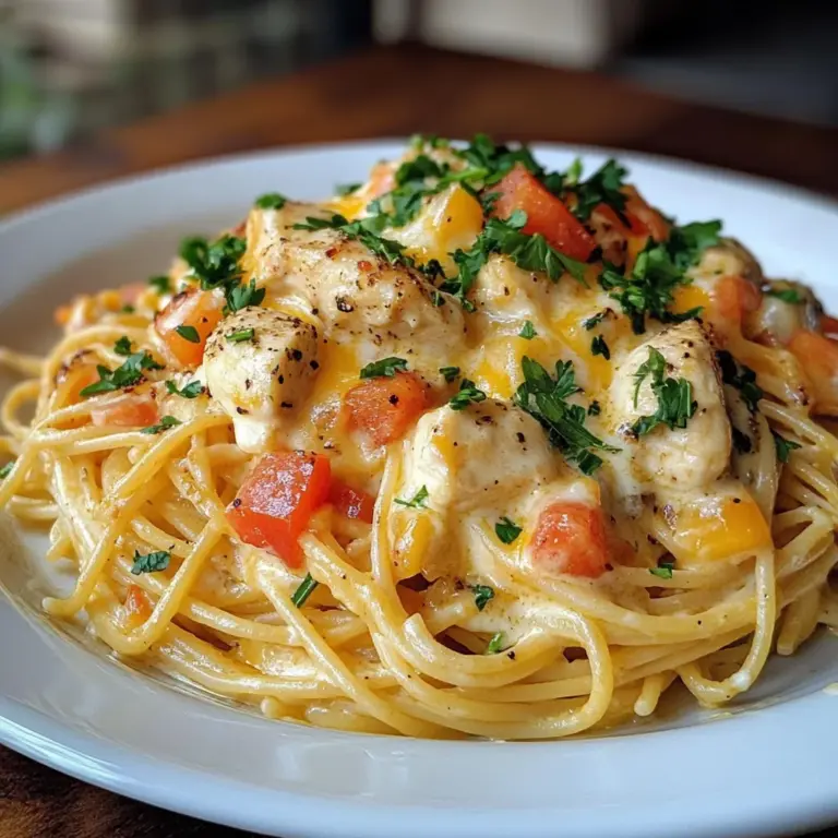 Monterey Chicken Spaghetti