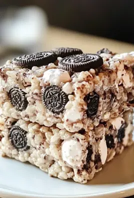 Oreo Krispies: Irresistibly Chewy No-Bake Delight