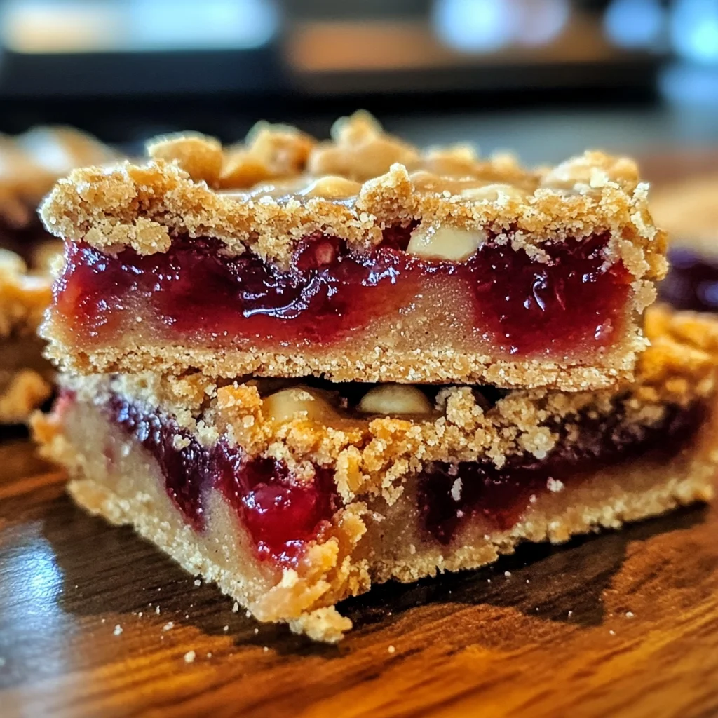Peanut Butter and Jelly Bars