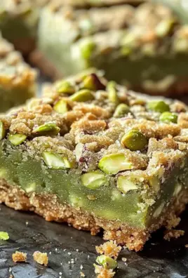 Pistachio Dream Cookie Bars