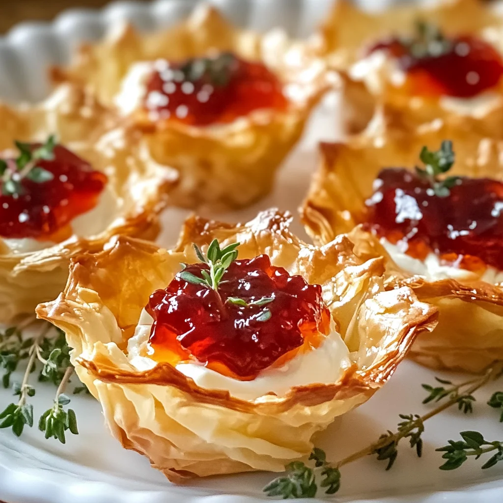 Quick Pepper Jelly Cream Cheese Appetizer Dip and Bites