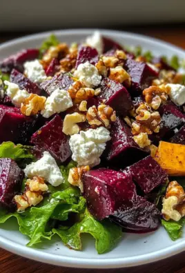 Roasted Beet Salad With Goat Cheese And Walnuts Recipe