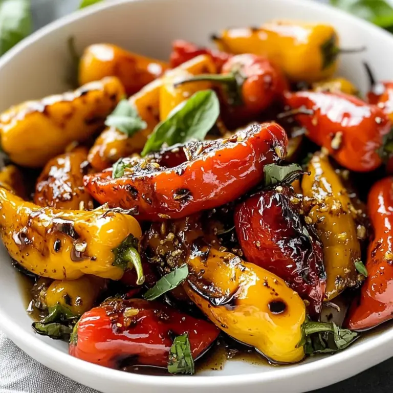 Roasted Mini Peppers