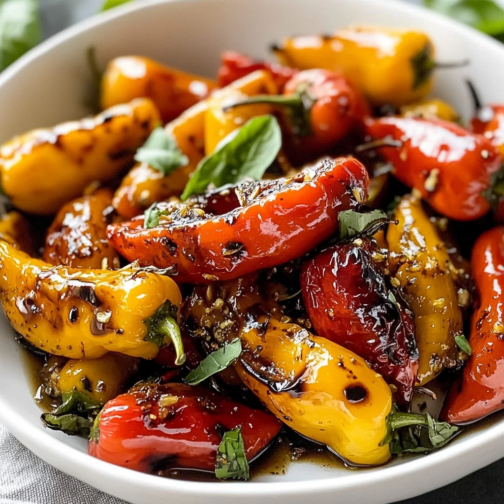 Roasted Mini Peppers