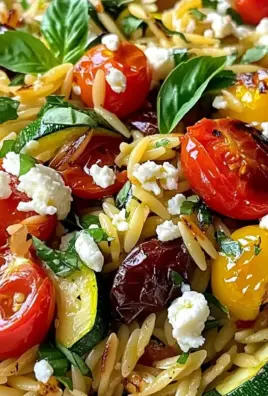 Roasted Vegetable Orzo