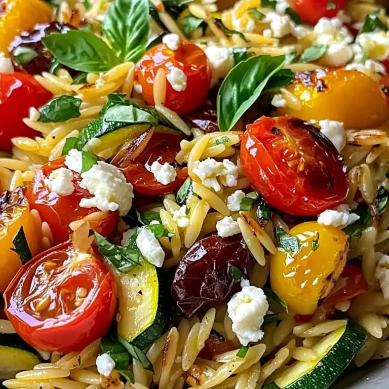 Roasted Vegetable Orzo
