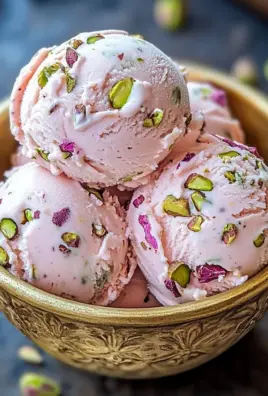 Rose Pistachio Ice Cream – Easy Dessert Recipe
