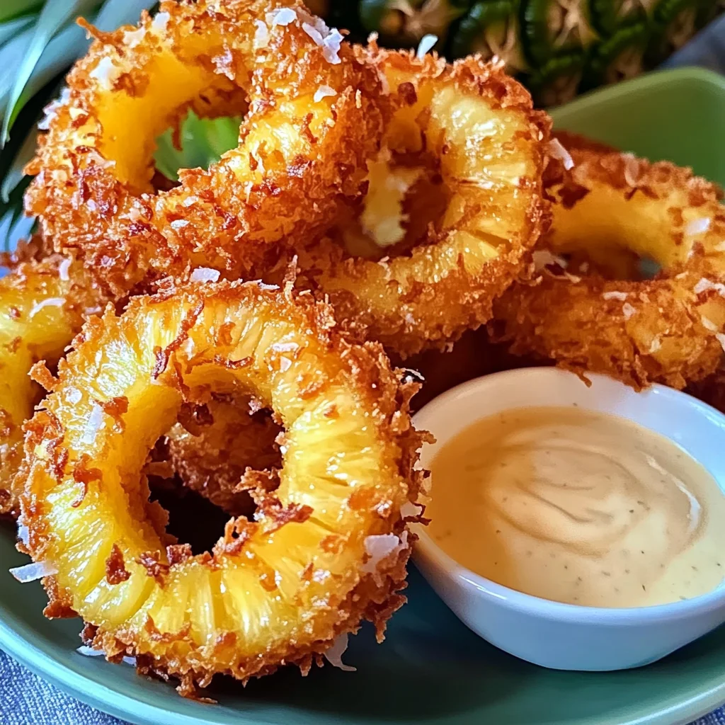 Rum-Soaked Fried Pineapple | Tropical Dessert