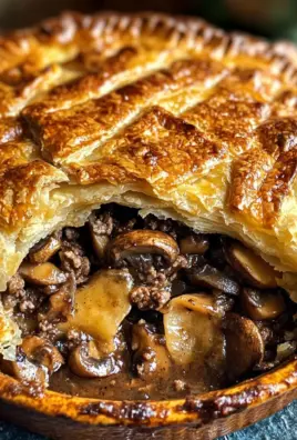 Savory Beef & Mushroom Pie