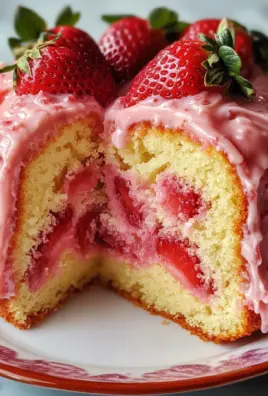 Strawberry Milkshake Pound Cake: A Sweet Delight Awaits!