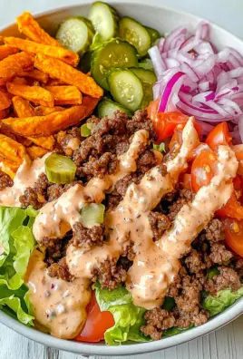 Sweet Potato Burger Bowl