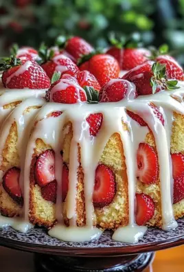 The Ultimate Strawberry Cream Cheese Pound Cake for Any Occasion