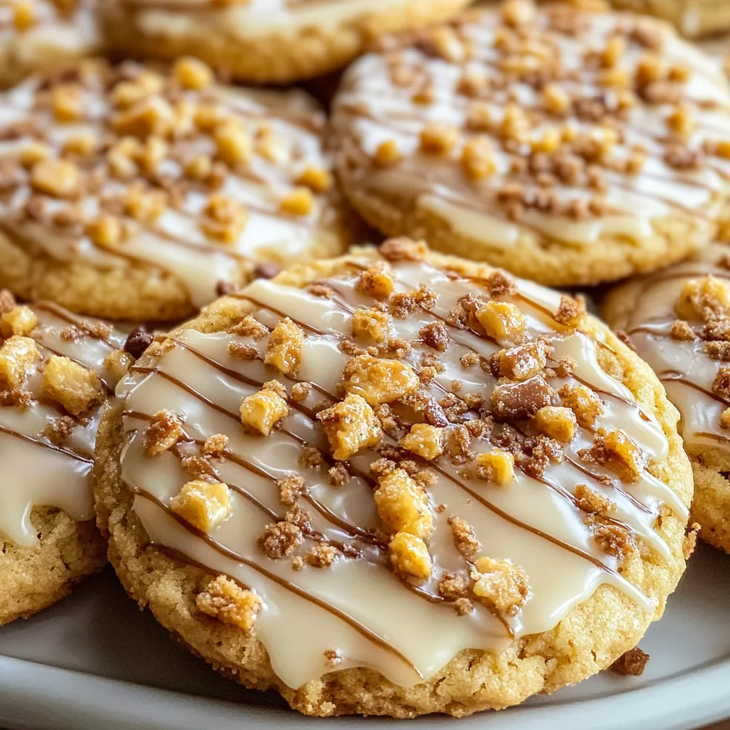 Toffee Icebox Cookies