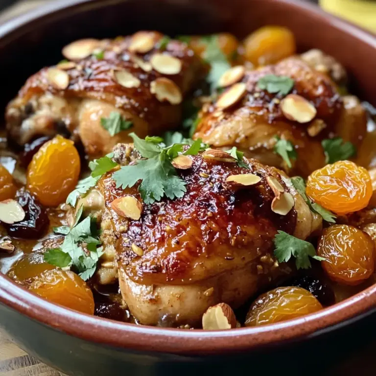 Traditional Moroccan Chicken Tagine