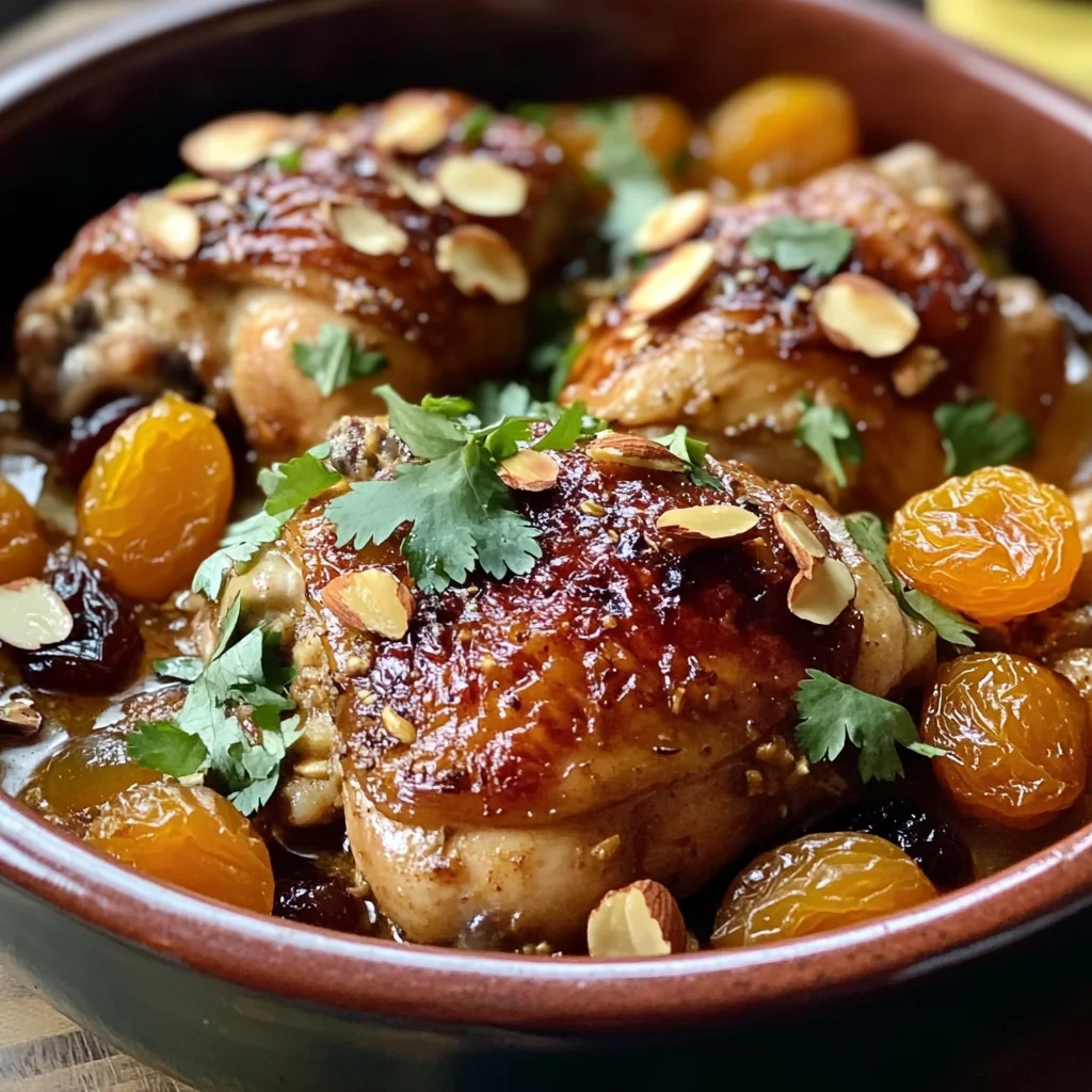 Traditional Moroccan Chicken Tagine