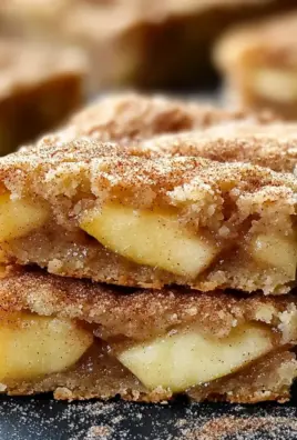 Apple Snickerdoodle Bars