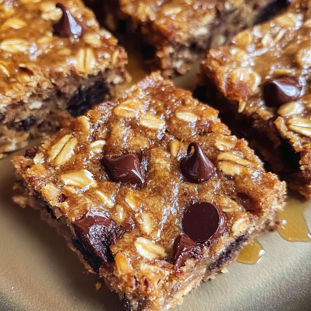 Banana Oatmeal Bars