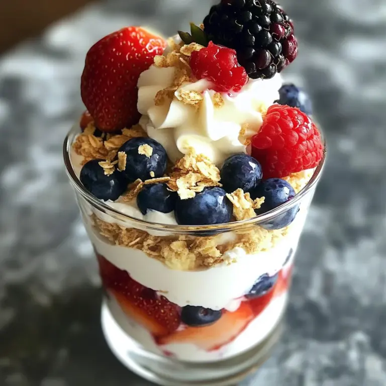 Berry Cheesecake Parfaits