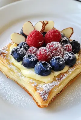 Berry Custard Pastry with Italian Crema Pasticcera