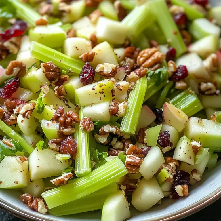 Celery and Apple Crunch Salad